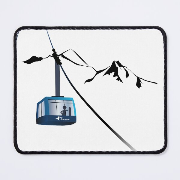 Item preview, Undersberg Bavaria Cable car mountain leewarddesign designed and sold by leewarddesign.