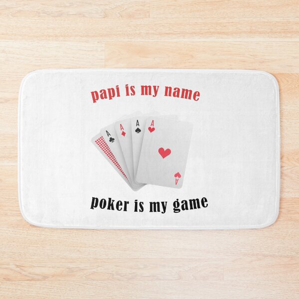 Item preview, Papi is my name poker is my game father gift  designed and sold by fatimaezzahra27.