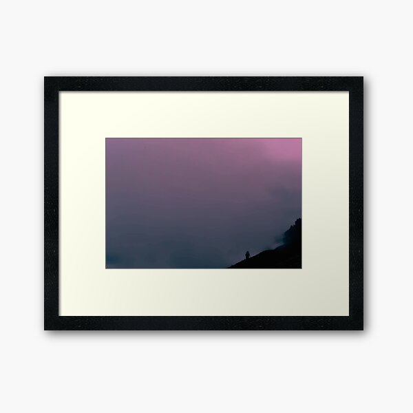 ombre Framed Art Print