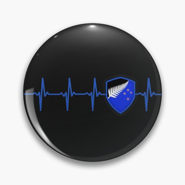Item preview, new zealand Hartbeat Flag designed and sold by Just Be Different.