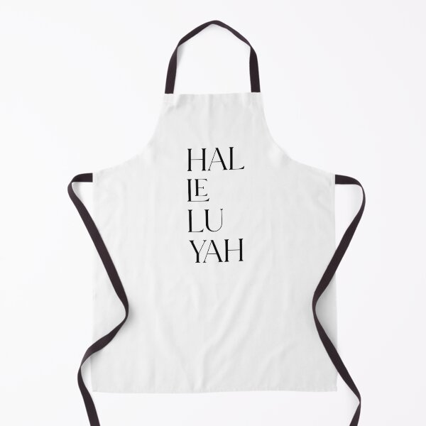 Item preview, HAL*LE*LU*YAH!!! (black text) designed and sold by HoliMerch.