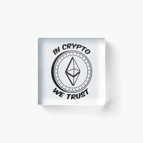 Item preview, In Crypto We Trust  designed and sold by SweetbeStore.