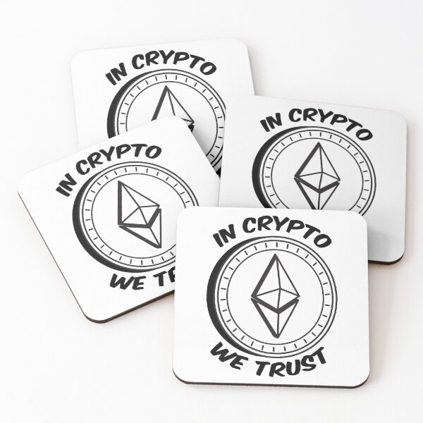 Item preview, In Crypto We Trust  designed and sold by SweetbeStore.