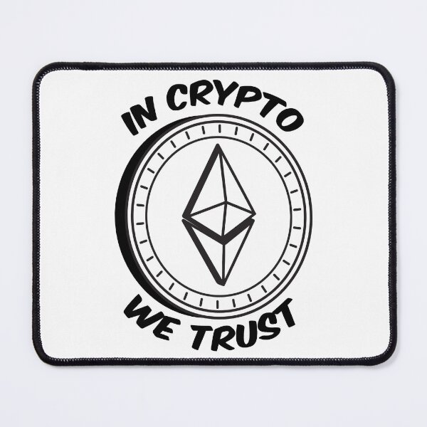 Item preview, In Crypto We Trust designed and sold by SweetbeStore.