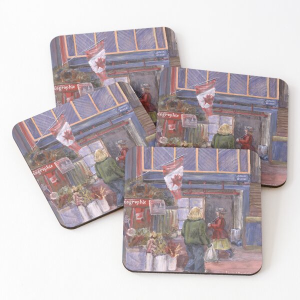 Item preview, Saint John City Market (with Canada Flag) designed and sold by artattic.