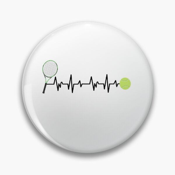 Item preview, Tennis heartbeat designed and sold by creativiteemom.