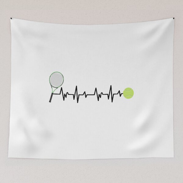 Item preview, Tennis heartbeat designed and sold by creativiteemom.