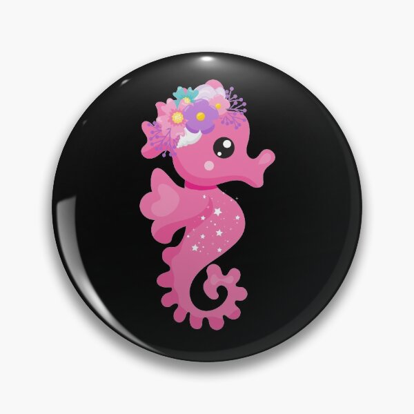 Item preview, Floral Seahorse designed and sold by murkyswamp.