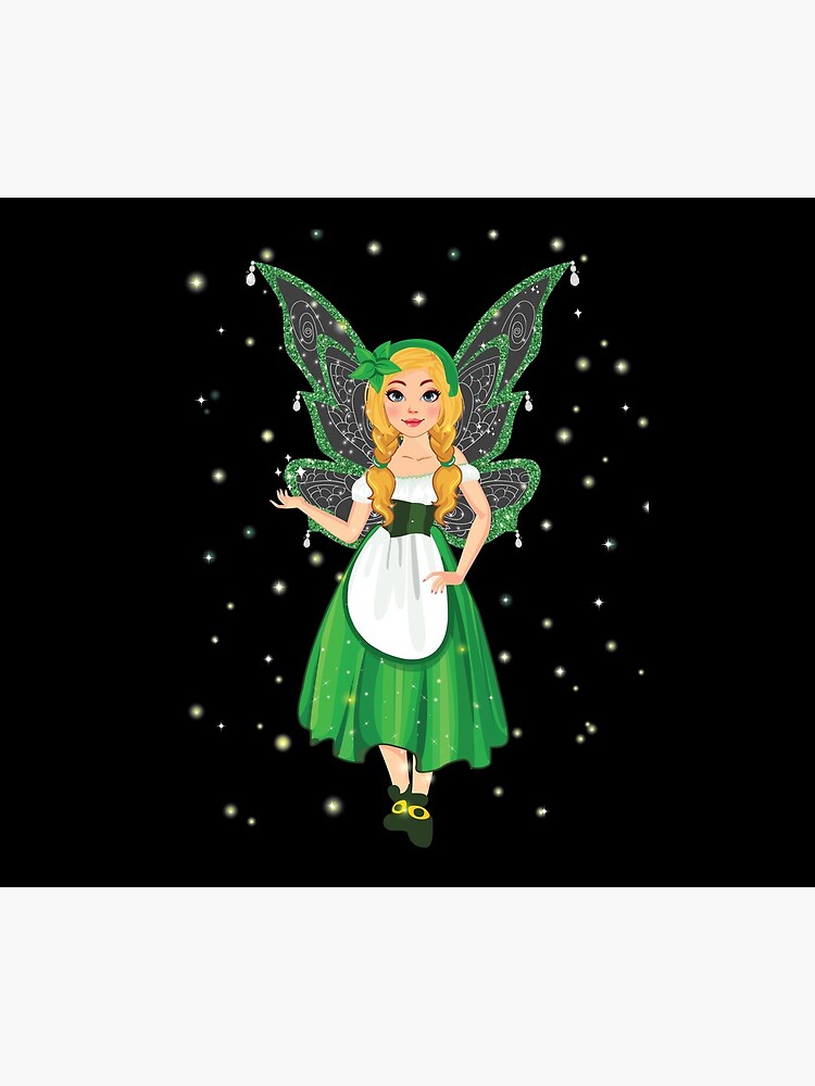 Thumbnail 5 of 5, Mouse Pad, Stacia the St. Patrick's Day Fairy™ designed and sold by TeelieTurner.