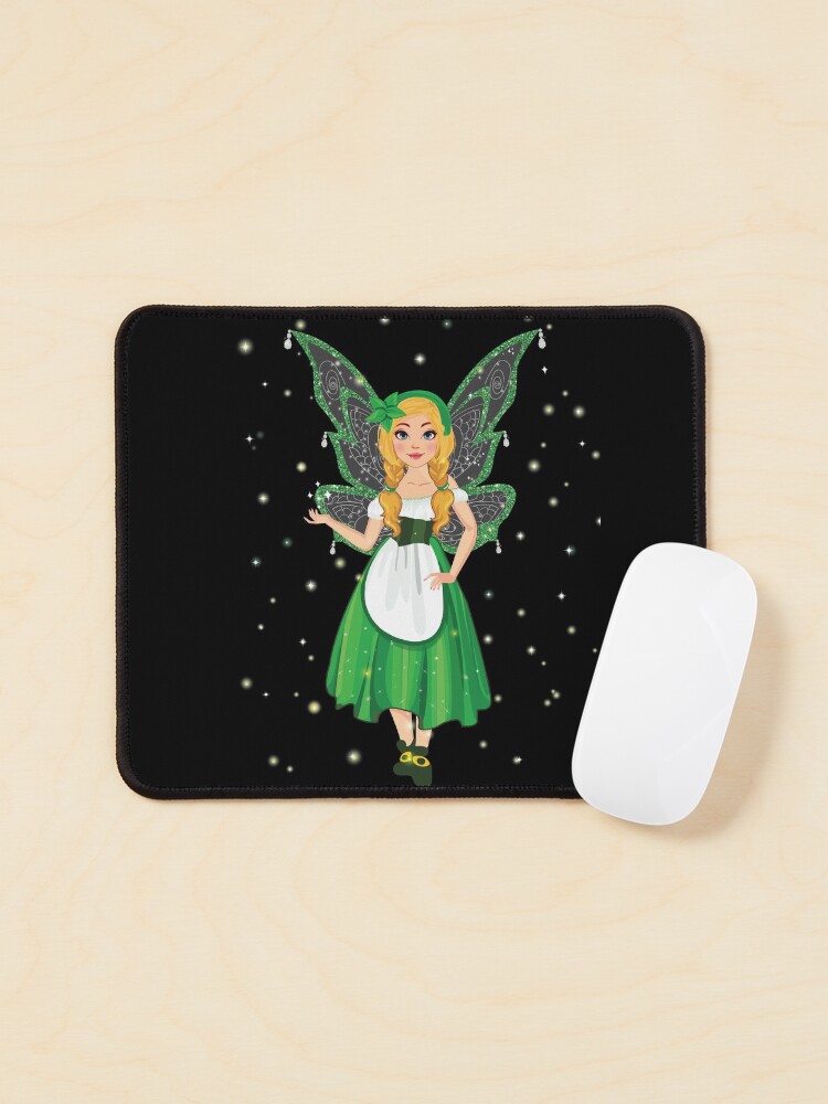 Thumbnail 1 of 5, Mouse Pad, Stacia the St. Patrick's Day Fairy™ designed and sold by TeelieTurner.
