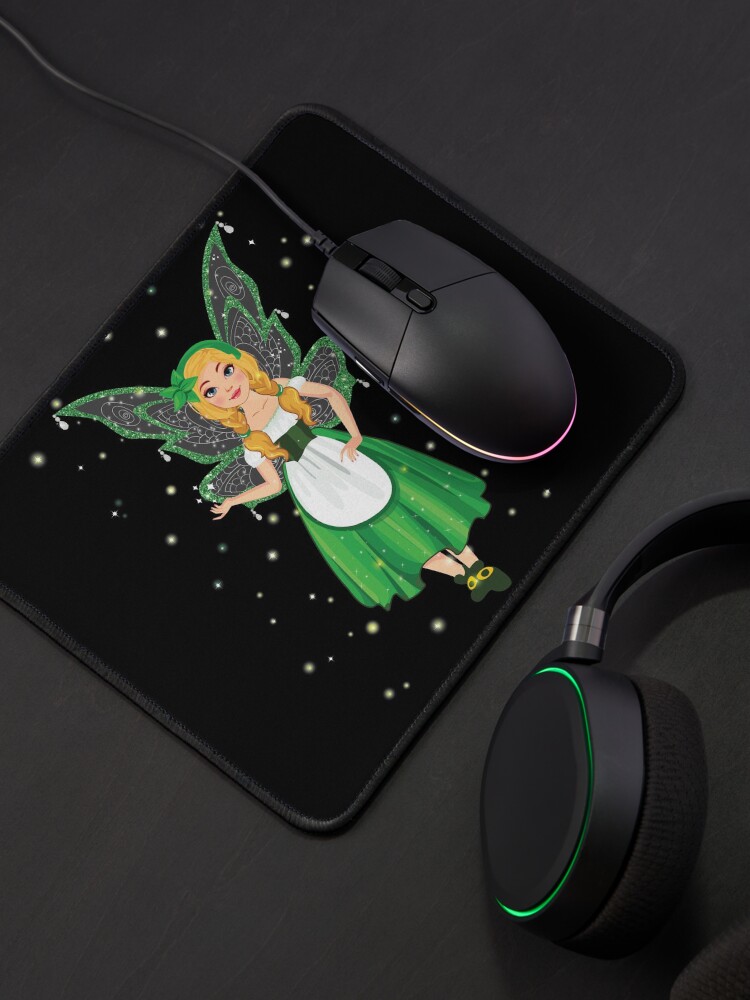 Thumbnail 4 of 5, Mouse Pad, Stacia the St. Patrick's Day Fairy™ designed and sold by TeelieTurner.
