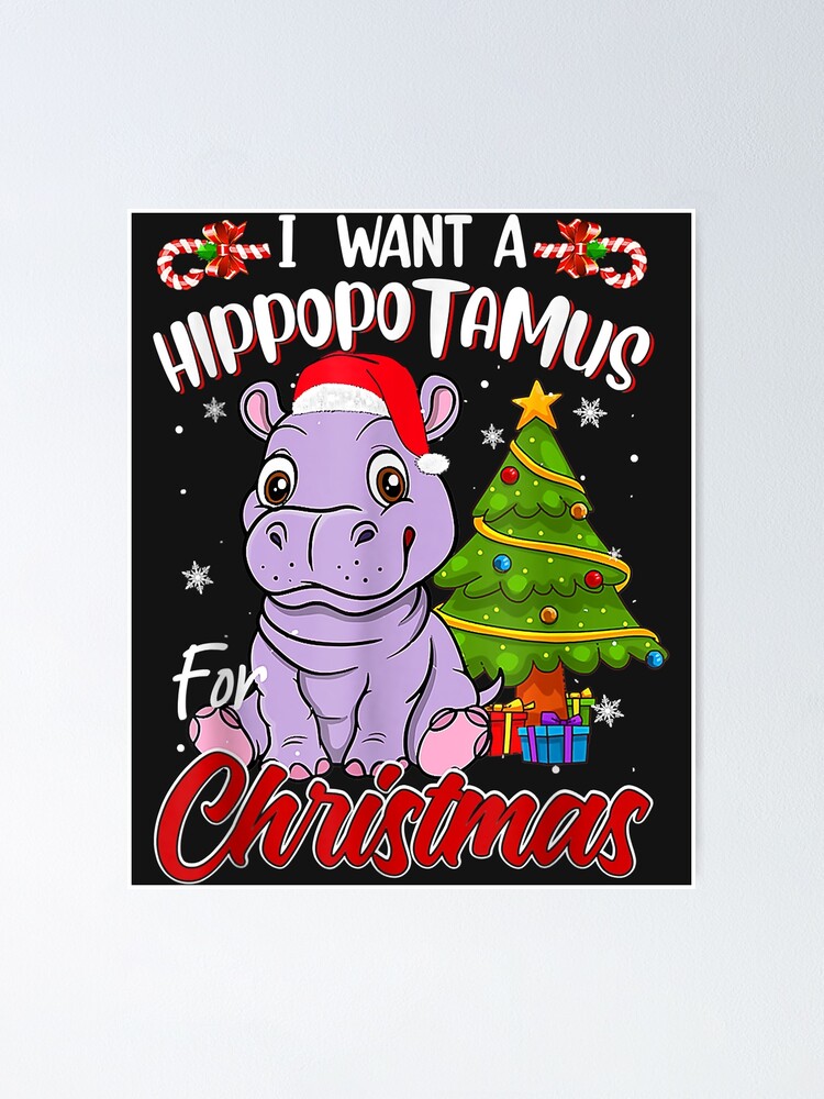 I want a outlet hippopotamus for christmas pajama