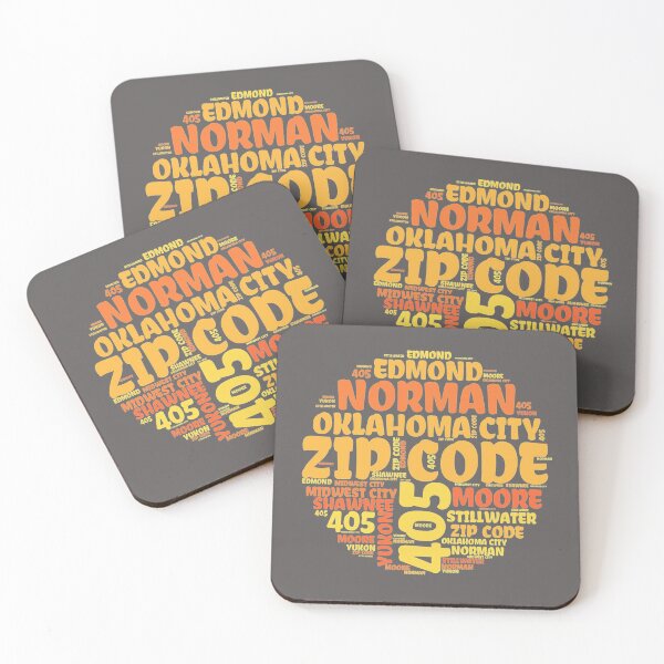 Item preview, Oklahoma city zip code 405 designed and sold by Delicarte.
