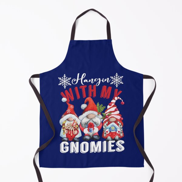 Item preview, Hanging With My Gnomies Funny Christmas Gnome Lover designed and sold by SharpThreadZ.