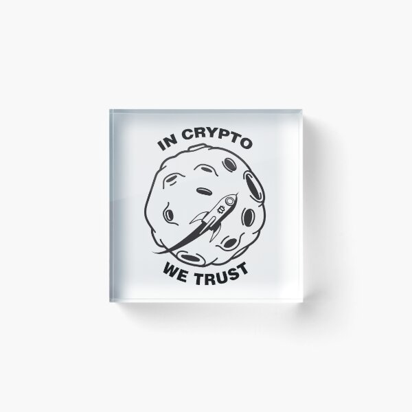 Item preview, In Crypto We Trust  designed and sold by SweetbeStore.