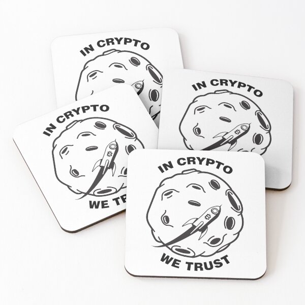 Item preview, In Crypto We Trust  designed and sold by SweetbeStore.