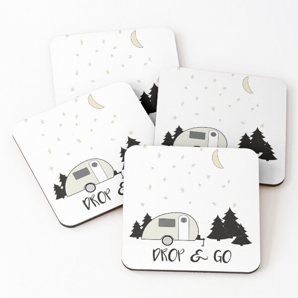 Item preview, Teardrop Camper Under The Stars - Drop & Go designed and sold by neilcooperphoto.