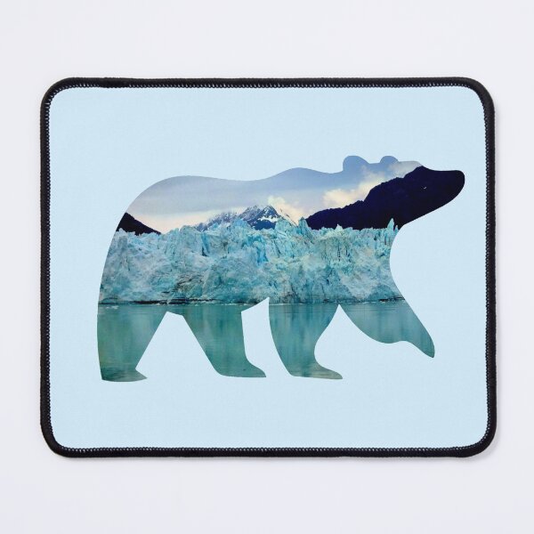 Item preview, Alaska Iceberg Bear Silhouette  designed and sold by LukjanovArt.