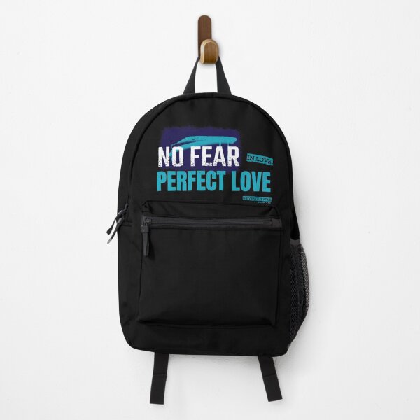Item preview, No Fear in Love. Perfect Love Drives Out Fear. - 1 John 4:18 designed and sold by TatteredFaith.