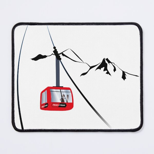 Item preview, Whistler Blackcomb cable car mountain leewarddesign designed and sold by leewarddesign.
