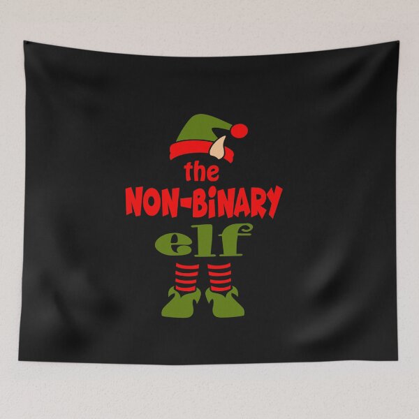 Item preview, Non Binary, No Gender, Elf, Xmas, Christmas designed and sold by LusterCraft.