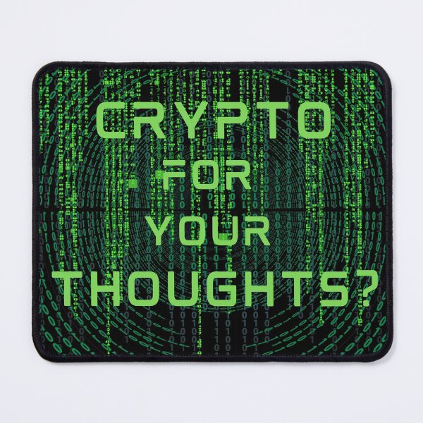 Item preview, Crypto For Your Thoughts? designed and sold by Lylabean22.