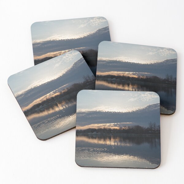 Item preview, Just Before Sunset - Gray Clouds and Ripples  designed and sold by Georgia Mizuleva.