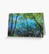 Plitvice Lakes Greeting Card