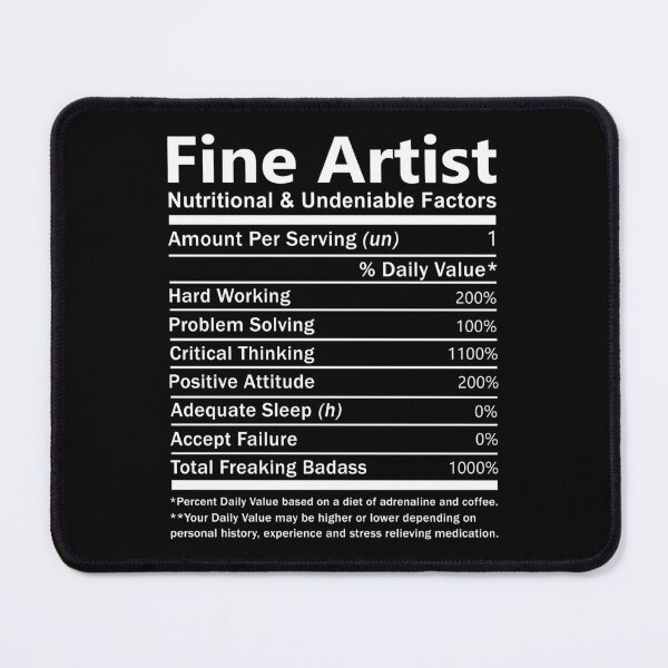 Item preview, Fine Artist T Shirt - Nutritional and Undeniable Factors Gift Item Tee designed and sold by oslandefren.