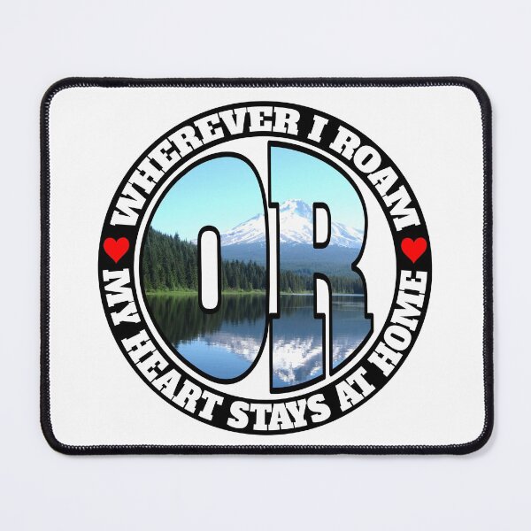 Item preview, Heart Stays Home - Oregon designed and sold by DonDota.
