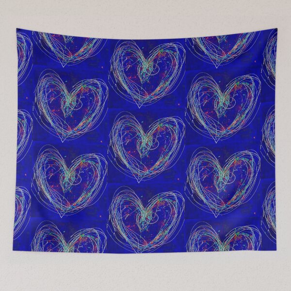 Item preview, Cosmic Blue Love designed and sold by Cate Mackenzie.