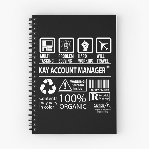 Item preview, Kay Account Manager T Shirt - MultiTasking Certified Job Gift Item Tee designed and sold by killingworthhi.