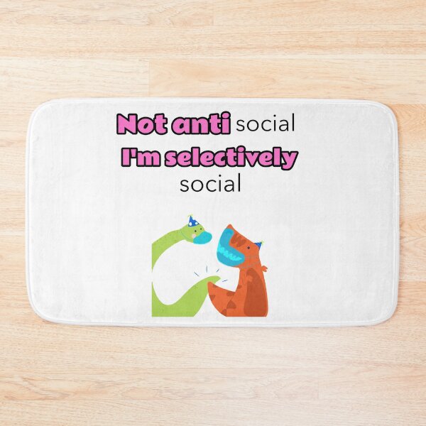 Item preview, Not antisocial I'm selectively social - snake and gekko designed and sold by Mechanical-Artt.
