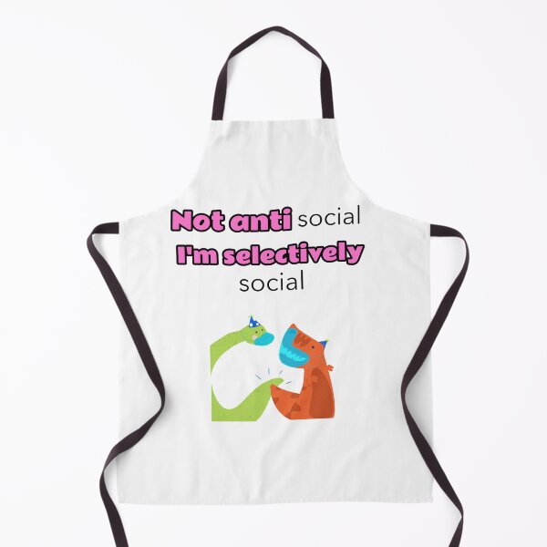 Item preview, Not antisocial I'm selectively social - snake and gekko designed and sold by Mechanical-Artt.