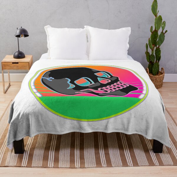 Item preview, Colorful Skull designed and sold by Solsunx.