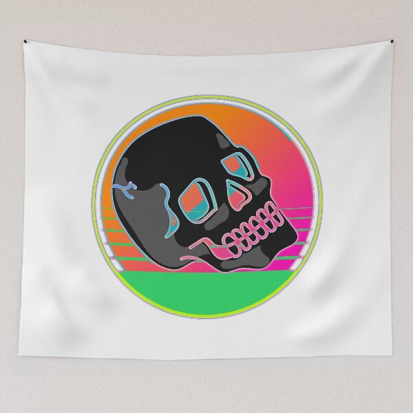 Item preview, Colorful Skull designed and sold by Solsunx.