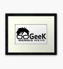 Geek Framed Print
