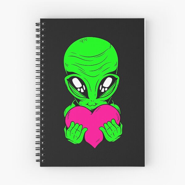 Item preview, happy valentines day alien pink heart designed and sold by Gossip Rag.