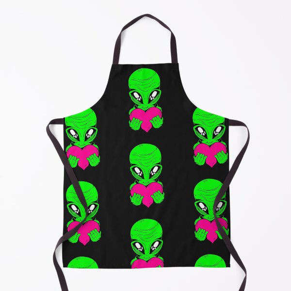 Item preview, happy valentines day alien pink heart designed and sold by Gossip Rag.