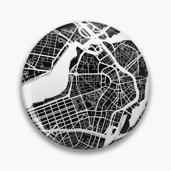 Item preview, Boston, Massachusetts, City Map - Black designed and sold by helloadventure.