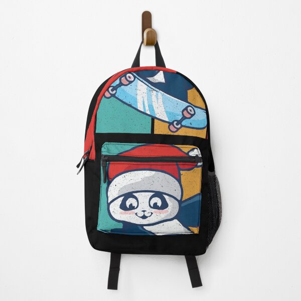 Item preview, Cute Skater Panda Bear Skatebording on Skateboard Christmas Gift designed and sold by Wadia Hamda.