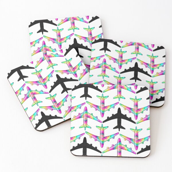Item preview, Tie Dye Airplanes designed and sold by LexisofRVAarts.