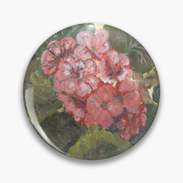 Item preview, Pink Geraniums on Glass  designed and sold by artattic.