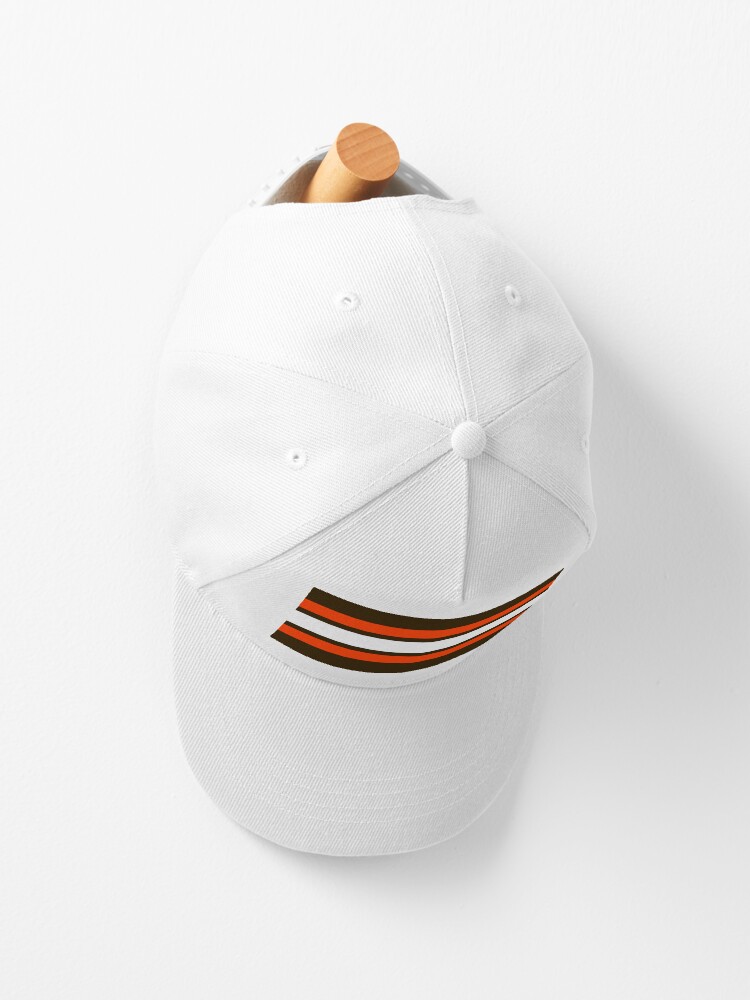 Cleveland Browns Stripe Cap for Sale by corbrand