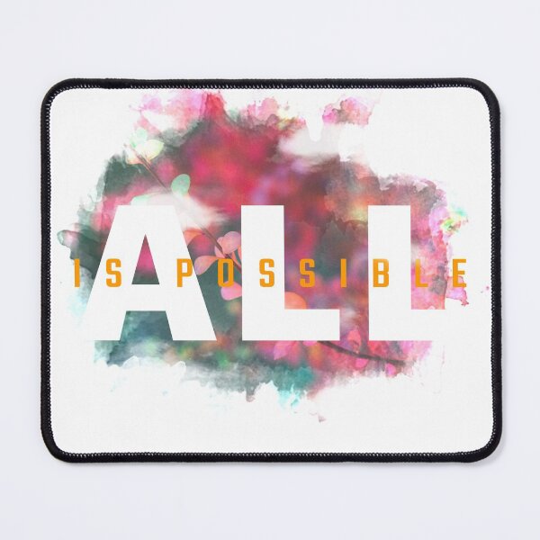 Item preview, All is Possible - Inspirational Quotes designed and sold by DeevaValli.