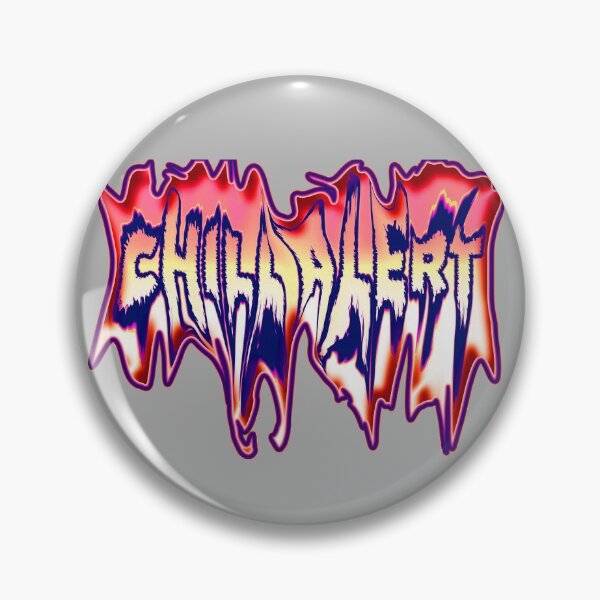 Item preview, "Chill Alert" 02 aesthetic text uniquely designed by Code03.  designed and sold by Code03.