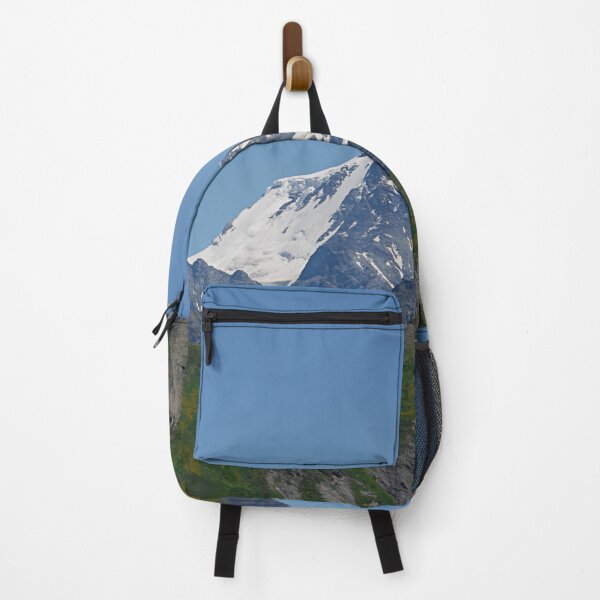Item preview, Snowy Mountain Peak Alpine Landscape designed and sold by Anna Lemos.