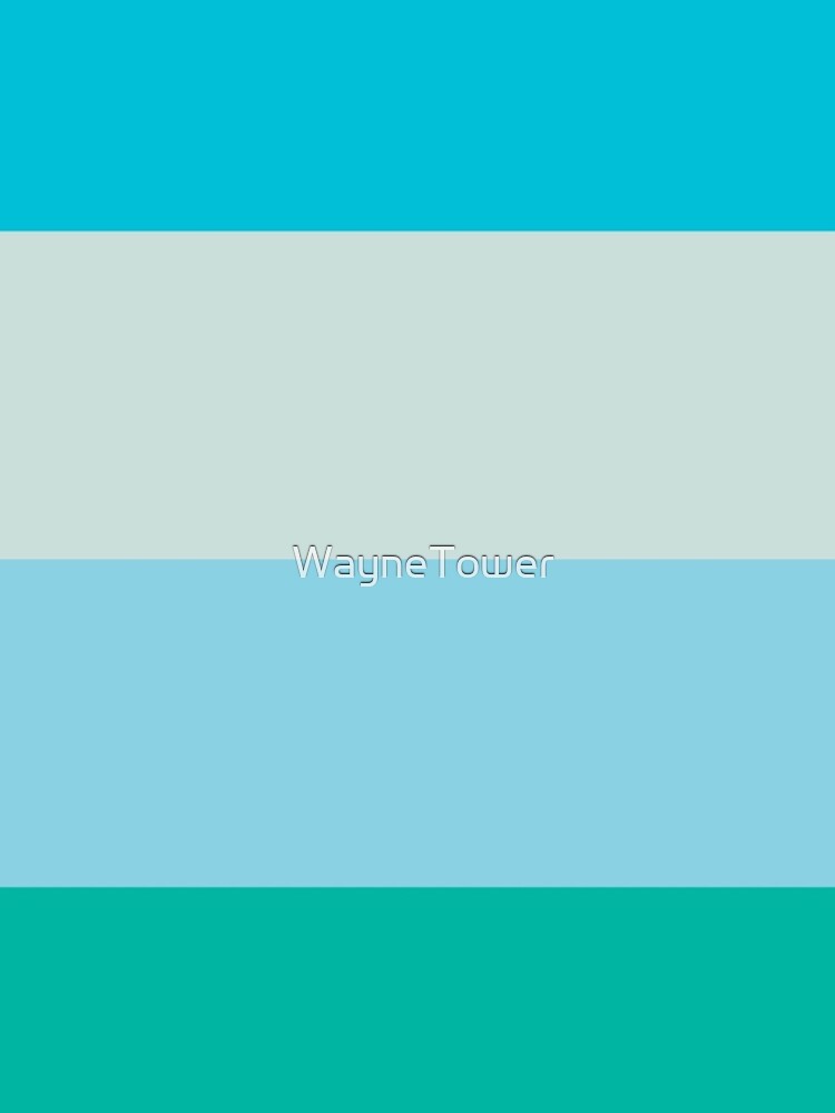 Thumbnail 4 of 4, Samsung Galaxy Phone Case, Blue Rash Mix Solid Color designed and sold by WayneTower.