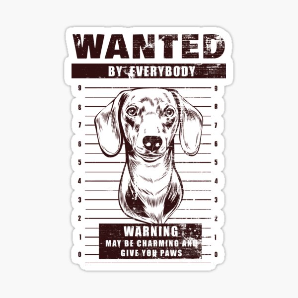 Item preview, Wanted Standard Dachshund - Imperial designed and sold by HappySchnapper.