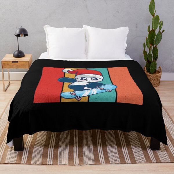 Item preview, Cute Skater Panda Skatebording on Skateboard Christmas Gift designed and sold by Wadia Hamda.